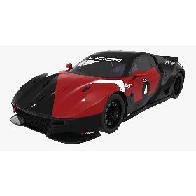 3D Ligier JS2 R Orhes 4C 4